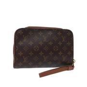 Louis Vuitton Vintage Pre-owned Canvas louis-vuitton-vskor Brown, Dam