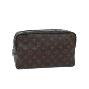 Louis Vuitton Vintage Pre-owned Canvas louis-vuitton-vskor Brown, Dam