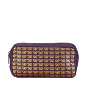 Bottega Veneta Vintage Pre-owned Laeder handvskor Purple, Dam