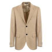 Corneliani Silke Kashmir Beige Jacka Beige, Herr