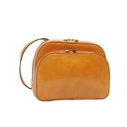 Louis Vuitton Vintage Pre-owned Laeder ryggsckar Yellow, Dam