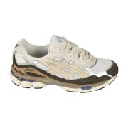 Asics Beige Sneakers Beige, Dam