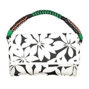 Desigual Vit Dam Handväska med Justerbara Handtag White, Dam