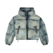 Diesel Stiliga Jackor Aves 01 Blue, Dam