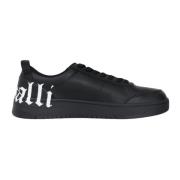 Just Cavalli Svarta Logosneakers Höst Vinter Black, Herr