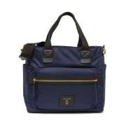 Marc Jacobs Stilren Läder Väska Blue, Dam