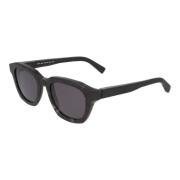 Mykita Modernt minimalistiska solglasögon Kiene modell Black, Unisex