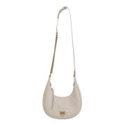 PINKO Mini Hobo Väska Höst/Vinter Kollektion White, Dam