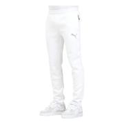 Puma Sportiga vita byxor för män White, Herr