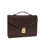 Louis Vuitton Vintage Pre-owned Canvas louis-vuitton-vskor Brown, Dam