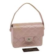 Chanel Vintage Pre-owned Canvas chanel-vskor Pink, Dam