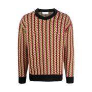 Lanvin Round-neck Knitwear Multicolor, Herr