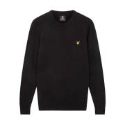 Lyle & Scott Stilren Pullover Sweater Black, Herr