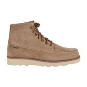 Sebago Mocka Mid Top Casual Skor Brown, Herr