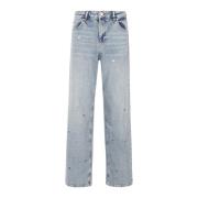 Essentiel Antwerp Eyelet Jeans för snygga outfits Blue, Dam