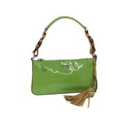 Prada Vintage Pre-owned Plast prada-vskor Green, Dam