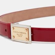 Dolce & Gabbana Pre-owned Pre-owned Laeder skrp Red, Dam