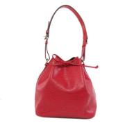 Louis Vuitton Vintage Pre-owned Tyg louis-vuitton-vskor Red, Dam