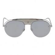 Dior Vintage Pre-owned Tyg solglasgon Gray, Dam