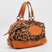 Dolce & Gabbana Pre-owned Pre-owned Tyg handvskor Orange, Dam