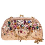 Dolce & Gabbana Pre-owned Pre-owned Tyg handvskor Pink, Dam