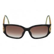 Dior Vintage Pre-owned Tyg solglasgon Black, Dam