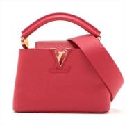 Louis Vuitton Vintage Pre-owned Laeder handvskor Red, Dam