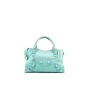 Balenciaga Vintage Pre-owned Laeder balenciaga-vskor Green, Dam