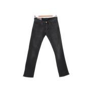 Acne Studios Pre-owned Pre-owned Bomull jeans Black, Dam