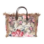 MC2 Saint Barth Colette Floral Fringe Handväska Multicolor, Dam