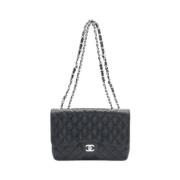 Chanel Vintage Pre-owned Tyg chanel-vskor Black, Dam