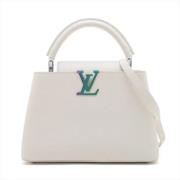 Louis Vuitton Vintage Pre-owned Laeder handvskor White, Dam