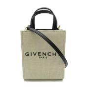 Givenchy Pre-owned Pre-owned Canvas axelremsvskor Beige, Dam