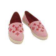 Louis Vuitton Vintage Pre-owned Bomull sneakers Red, Dam