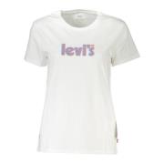 Levi's T-Shirt Kortärmad Kvinna VIT White, Dam