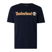 Timberland Kortärmad Herr T-shirt Kennebec River Blue, Herr