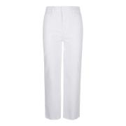 Paige Vita Denim Jeans Tillverkade i Mexiko White, Dam