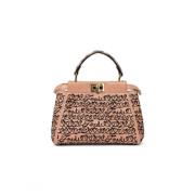 Fendi Vintage Pre-owned Tyg handvskor Pink, Dam