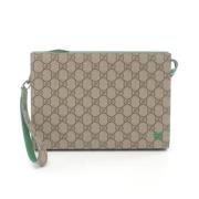 Gucci Vintage Pre-owned Tyg gucci-vskor Beige, Dam