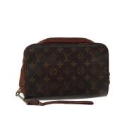 Louis Vuitton Vintage Pre-owned Canvas louis-vuitton-vskor Brown, Dam