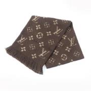 Louis Vuitton Vintage Pre-owned Ylle sjalar Brown, Dam