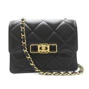 Chanel Vintage Pre-owned Laeder chanel-vskor Black, Dam