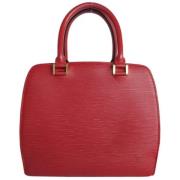 Louis Vuitton Vintage Pre-owned Laeder louis-vuitton-vskor Red, Dam