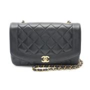 Chanel Vintage Pre-owned Laeder chanel-vskor Black, Dam