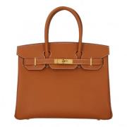 Hermès Vintage Pre-owned Laeder handvskor Brown, Dam