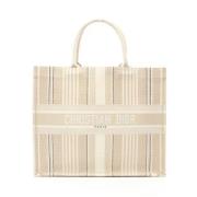 Dior Vintage Pre-owned Tyg dior-vskor Beige, Dam