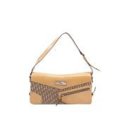 Dior Vintage Pre-owned Canvas dior-vskor Beige, Dam