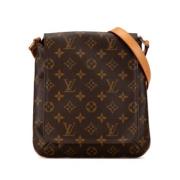 Louis Vuitton Vintage Pre-owned Canvas louis-vuitton-vskor Brown, Dam