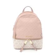 Michael Kors Pre-owned Pre-owned Tyg ryggsckar Pink, Dam