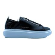 Alexander Smith Svarta Sneakers Modell 0341 Black, Dam